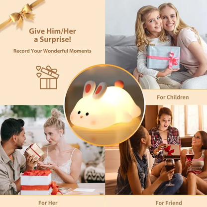 Lámpara de Noche Diseño de Conejito